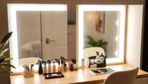 Kaptafel met spiegel en licht kopen? Tips & vergelijking