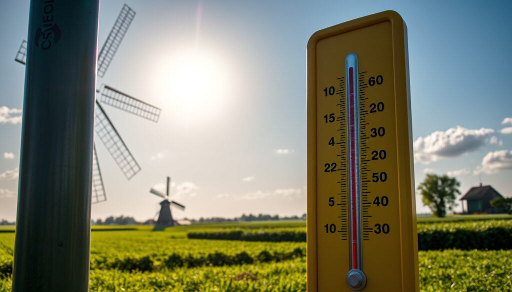 Hoe warm is het nu in Nederland? Actuele temperatuur